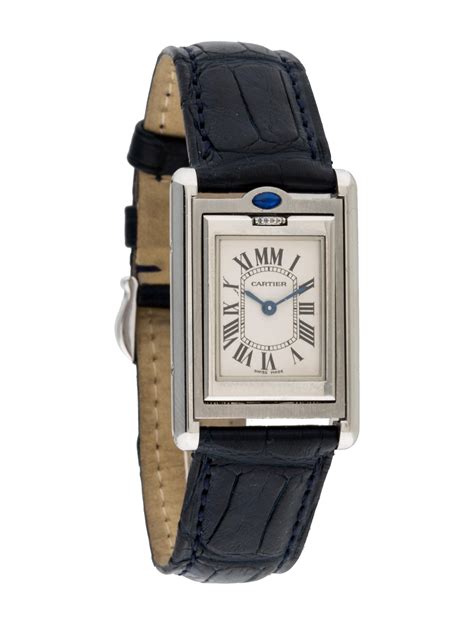 cartier tank basculante watch